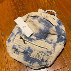 NEW Urban Outfitters Mini Tie Dye Corduroy Backpack UO